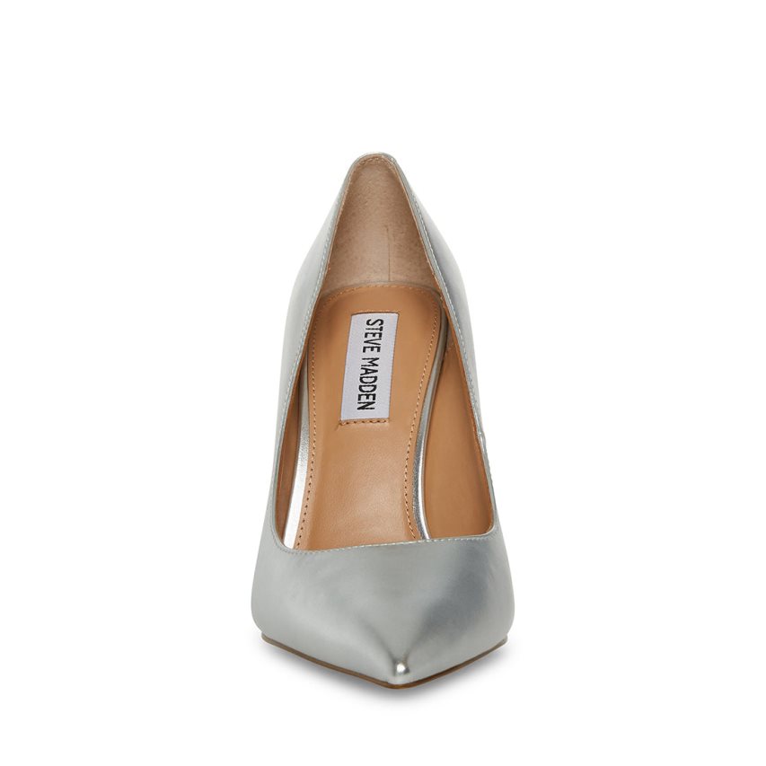 Tacones Steve Madden Evelyn Mujer Plateadas | ES LF901E